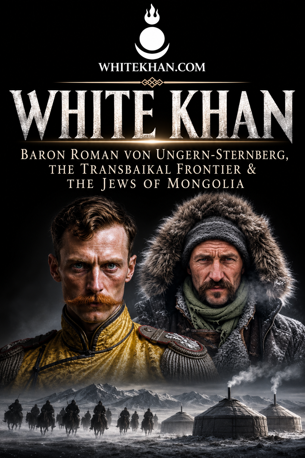 White Khan poster: Baron Roman von Ungern-Sternberg and Israel-Eli Zanzer