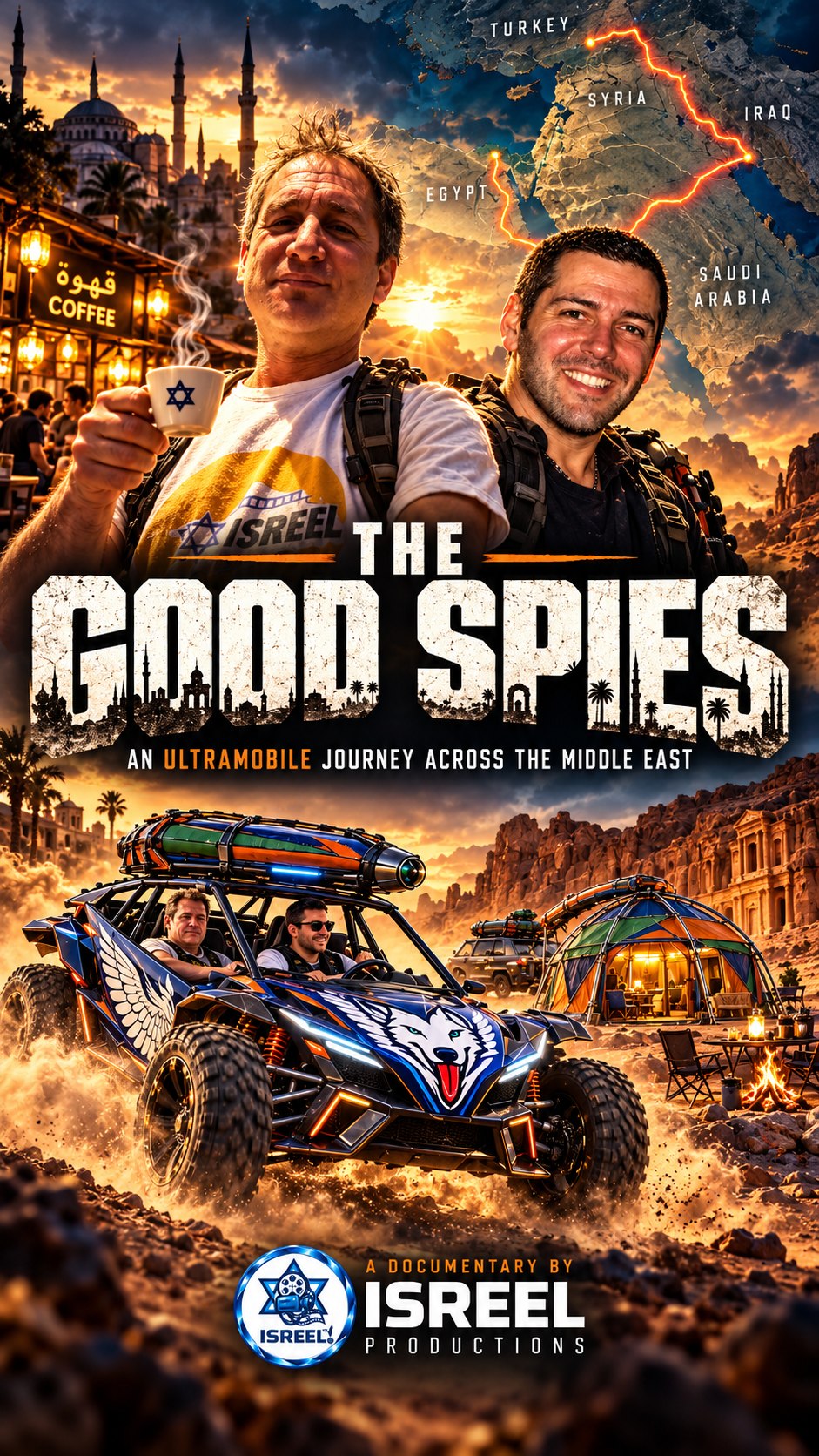 The Good Spies documentary concept poster